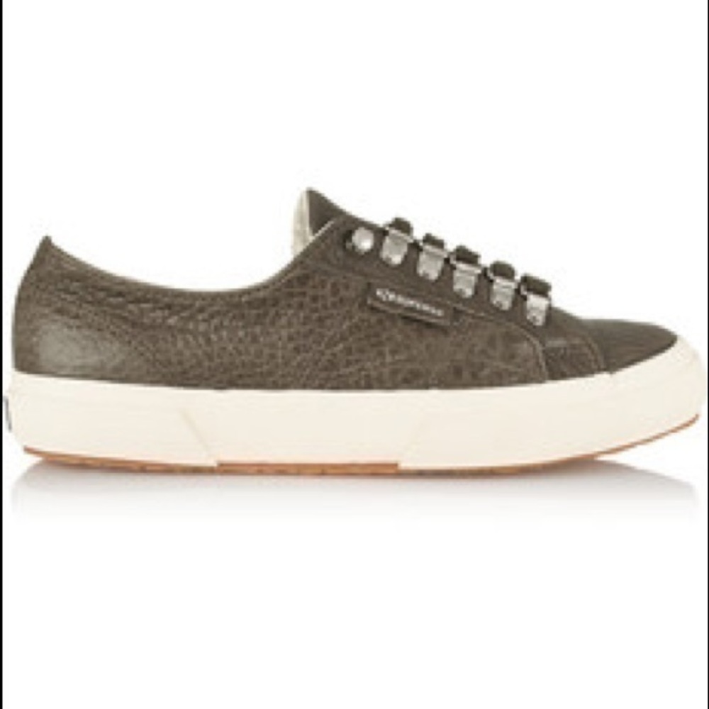 Superga dark gray/brown size 11 sneakers